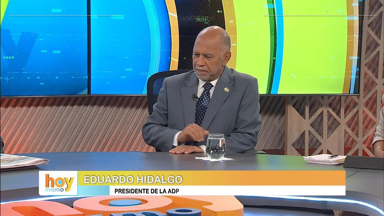 Eduardo Hidalgo: "Plan 24/7 de Infraestructura Escolar no se siente" falta de aulas en RD | Hoy Mismo