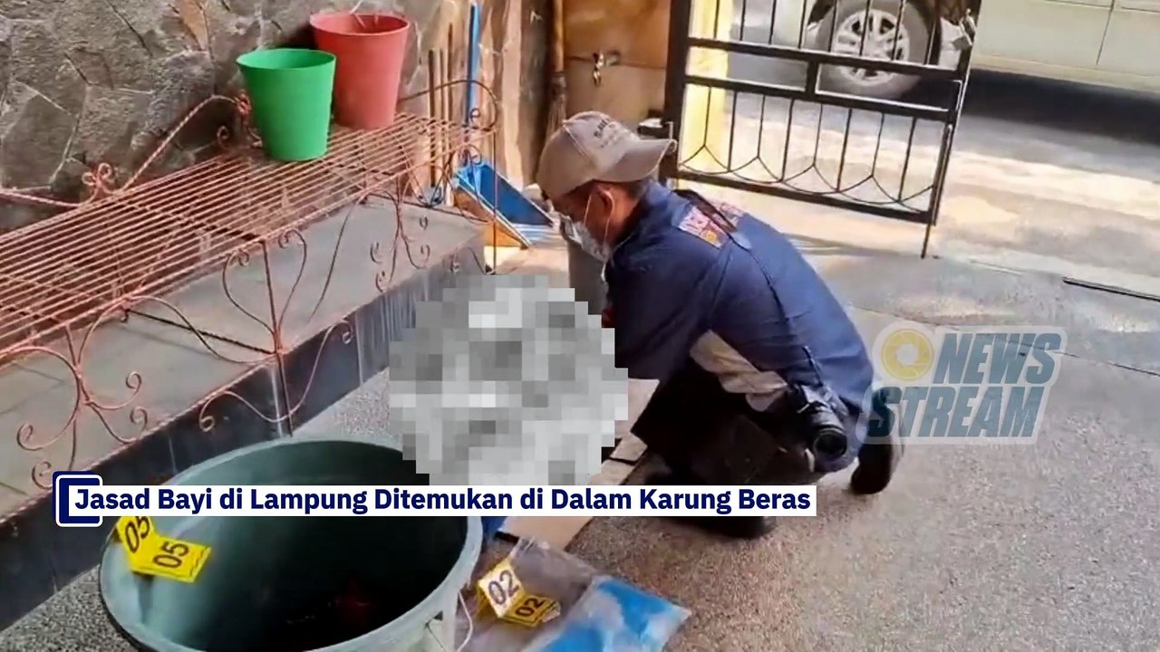 Petugas Kebersihan Temukan Jasad Bayi dalam Karung di Bandar Lampung