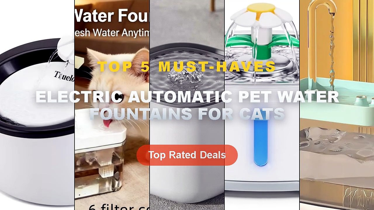 Don't Buy Electric Automatic Pet Water Fountains For Cats Before Watching This! - 3L Smart Pet Water Fountain Automatic ...