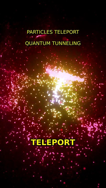 Particles Teleport?! 🤯 Quantum Tunneling