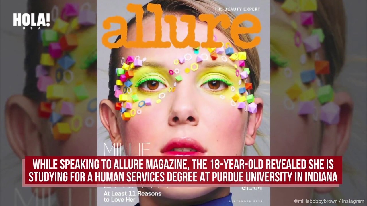 Millie Bobby Brown’s new career goal: From actress to college student ...