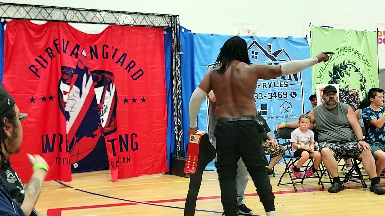 Main Event Aftermath Pure Vanguard Wrestling