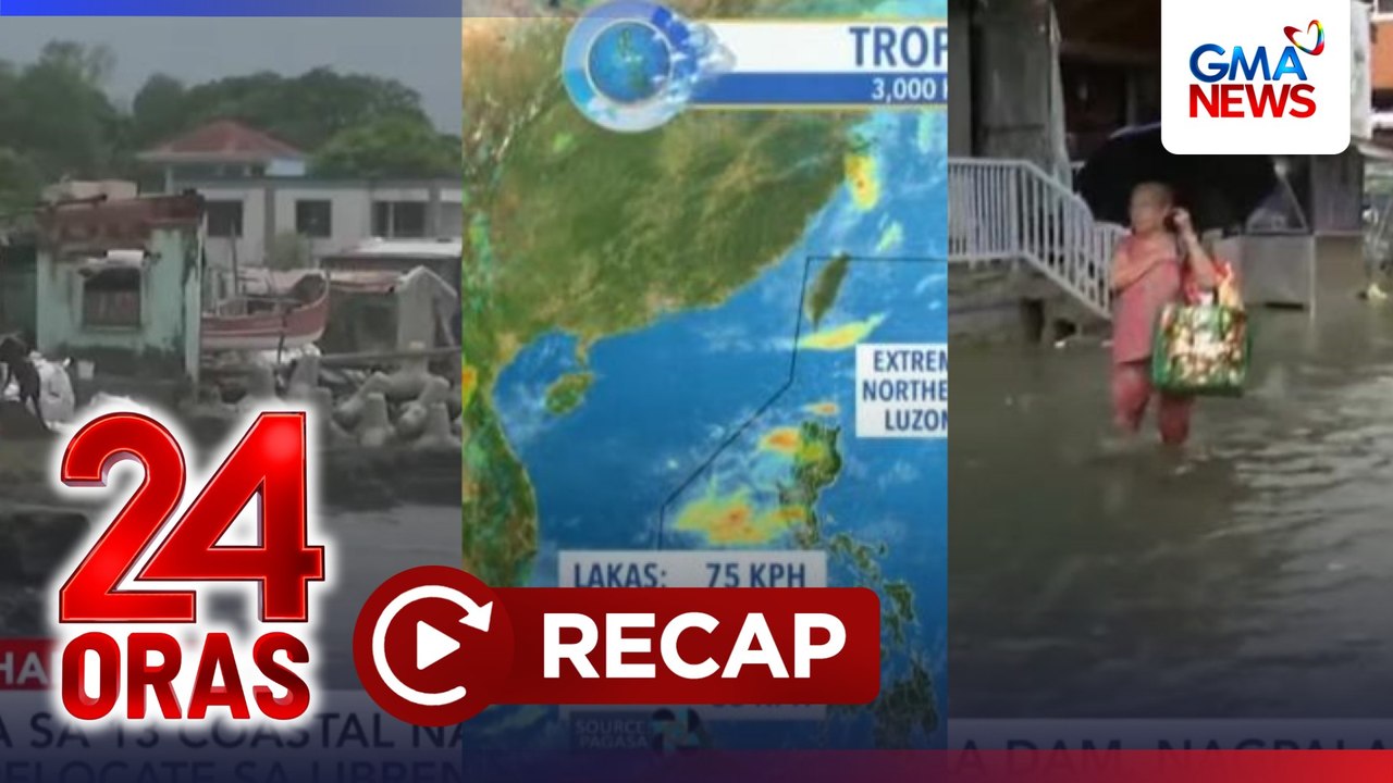24 Oras: (Part 4) Update sa epekto ng Habagat; La Mesa Dam, nasa spilling level na; Storm surge sa Tanza, Cavite, atbp
