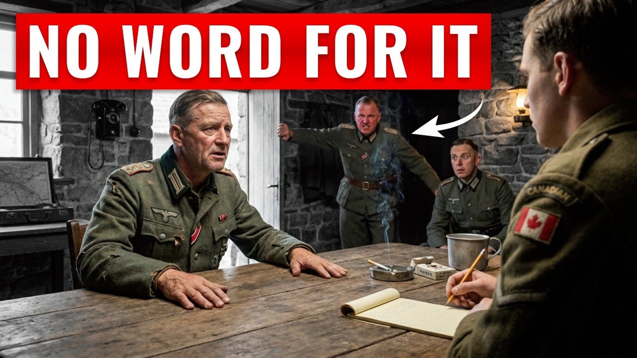 What Captured German Colonel Said About Canadians That Shocked His Own Staff