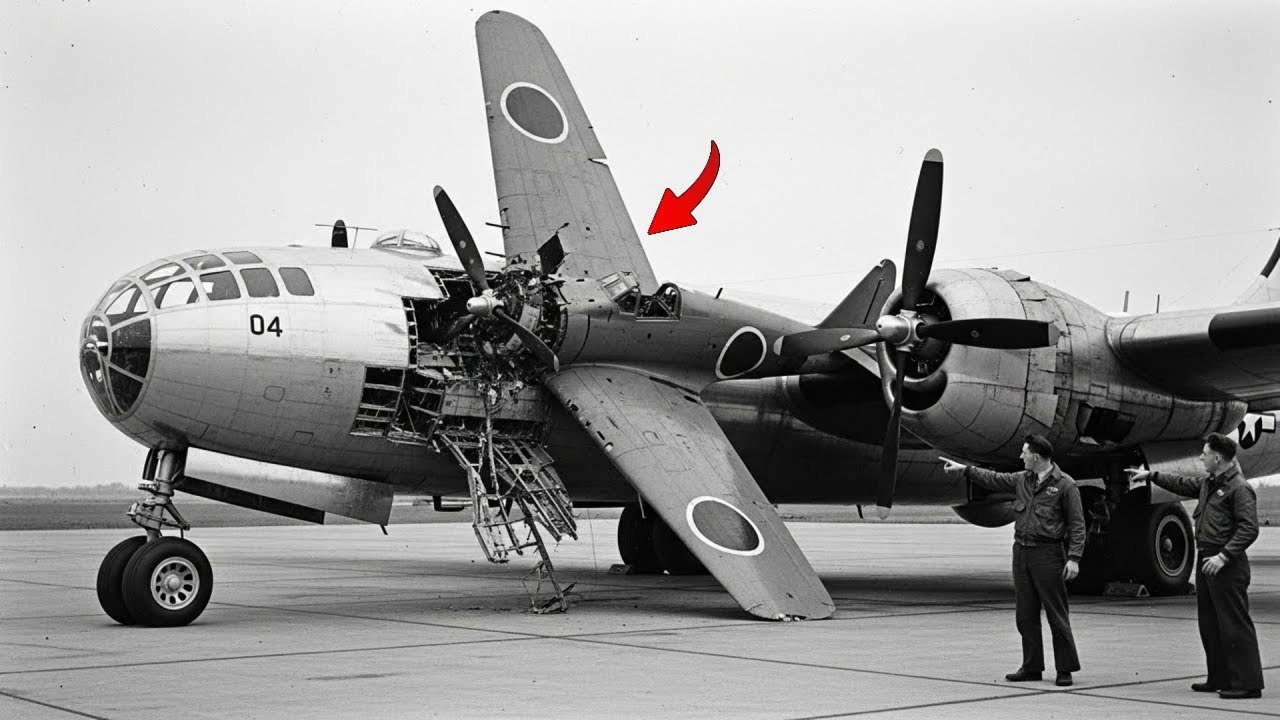 When This B-29 Destroyed 14 Japanese Fighters — Two Had Already Rammed It