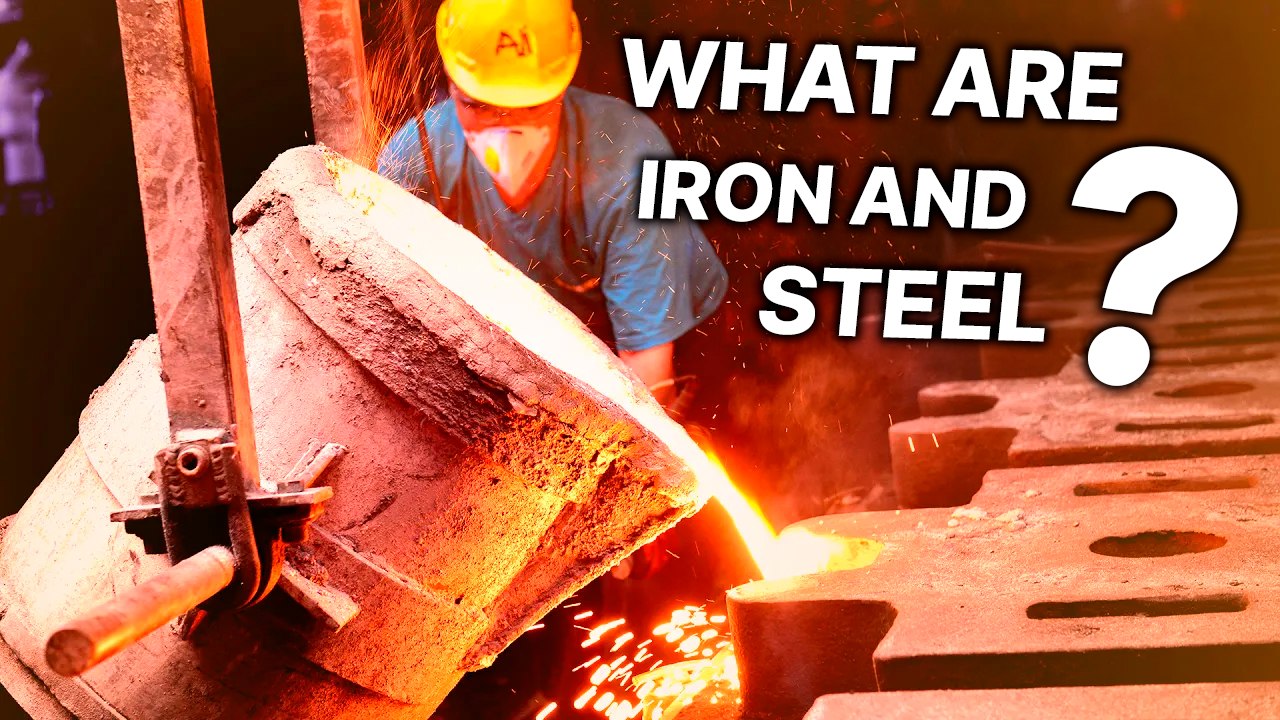 What's the Difference Between Iron and Steel? Iron vs. Steel Explained!