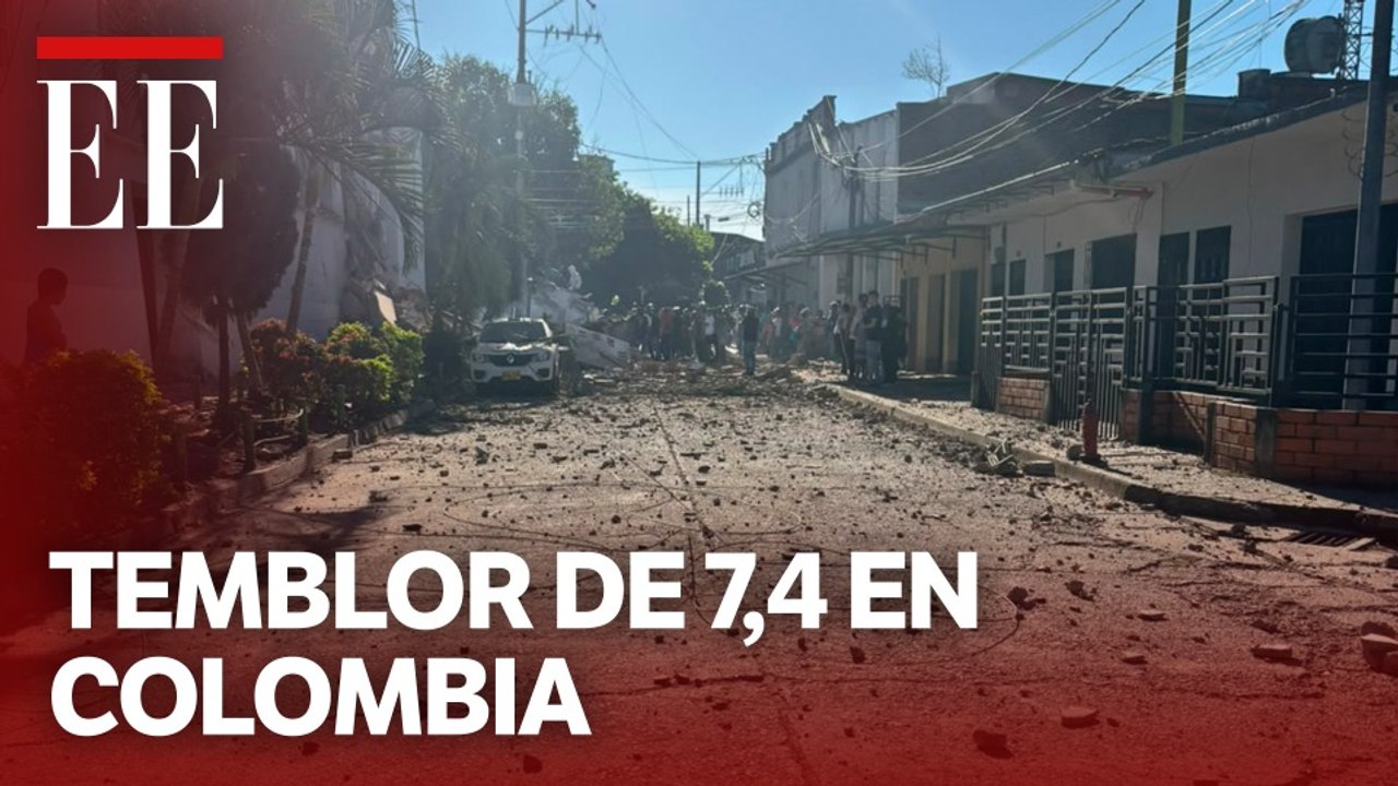 Temblor hoy: fuerte sismo de magnitud 7,4 sacude a gran parte de Colombia