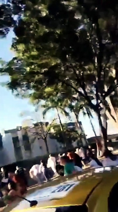 Imágenes de #Cali registradas durante el terremoto que ha sacudido Colombia esta mañana- 7.4 gra