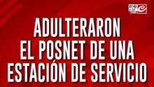 Adulteraron posnet y se robaron 38 millones de pesos de una estación de servicio