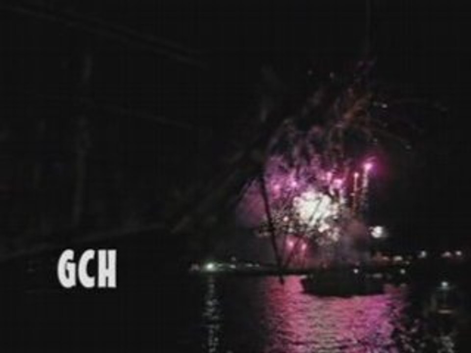 FEUX D'ARTIFICES DU 11 JUILLET PART 1 ¤ ARMADA ROUEN 2008