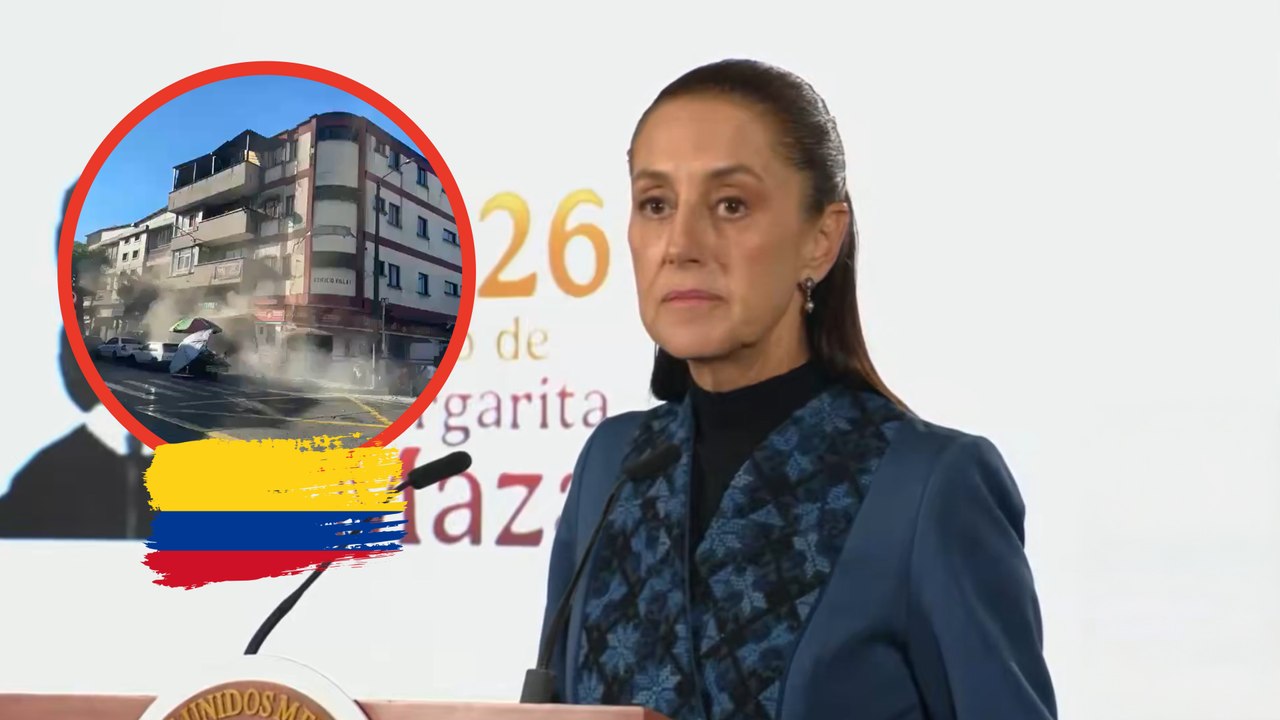 Claudia Sheinbaum manda mensaje de solidaridad a Colombia tras sismo de 7.4
