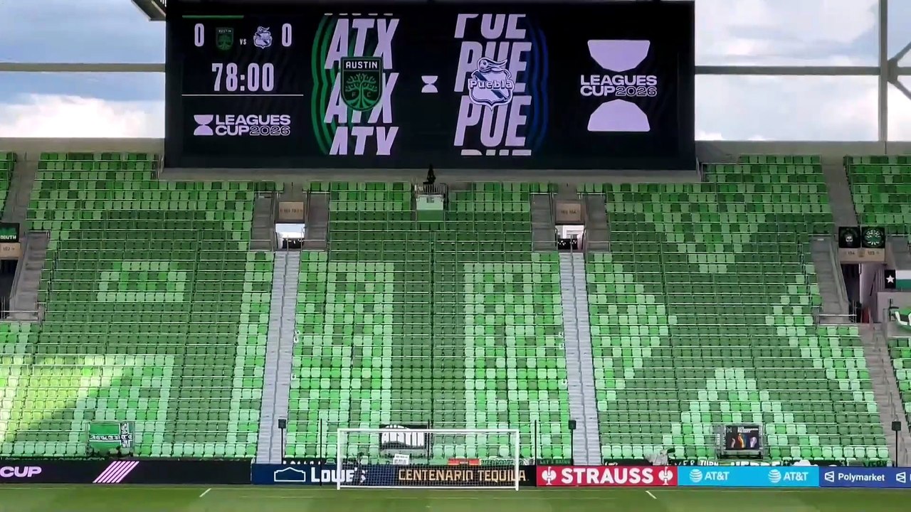 Todo listo para el partido entre Austin FC y el Club Puebla por la 'Leagues Cup 2026'