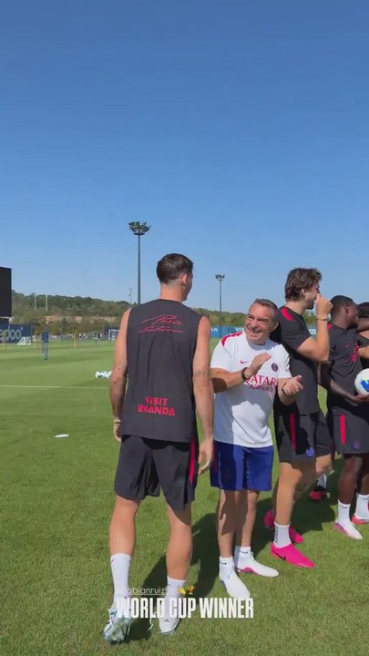 Así recibió el PSG a Fabián Ruiz tras proclamarse Campeón del Mundo