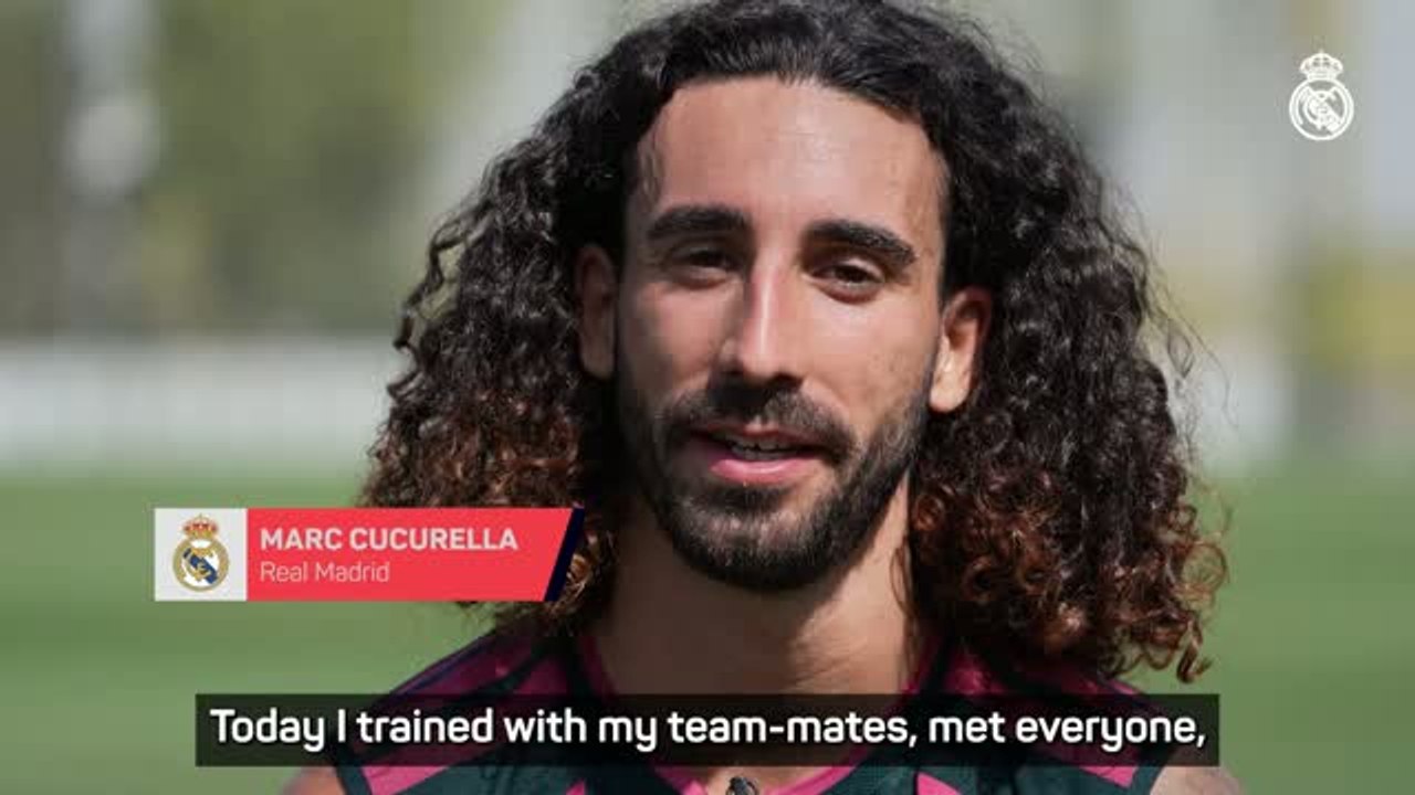 Cucurella full of pride after joining up with Real Madrid squad
