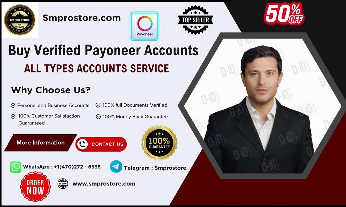 Top 5 Sites to Purchase Verified Payoneer Accounts Safely...