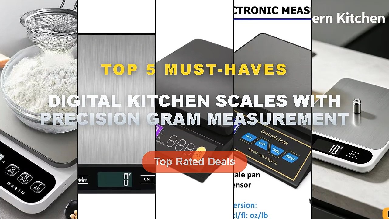 Don't Buy Digital Kitchen Scales With Precision Gram Measurement Before Watching This! - Electronic Kitchen Baking Scale...