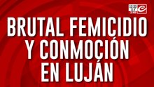 Brutal femicidio y conmoción en Luján: la mató de 35 puñaladas
