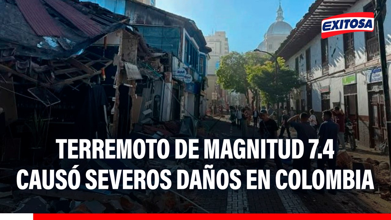 Terremoto de magnitud 7.4 causó severos daños e...
