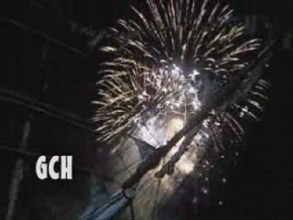 FEUX D'ARTIFICES DU 11 JUILLET PART 2 ¤ ARMADA ROUEN 2008