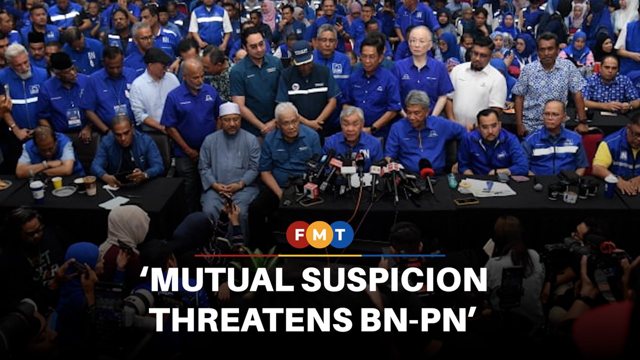 Mutual suspicion, not ‘third party’, the real threat to BN-PN pact, says analyst