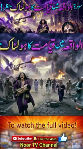 Surah Waqiah - Jab Rooh Halaq Tak Pohonche Tab Kya Hoga - 3 Giroh Aur Unka Anjaam - -Noor TV