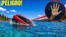 ¿Ves un coche bajo el agua? No intentes ayudar, es muy peligroso