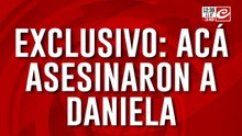 Exclusivo: así quedó el pasillo donde asesinaron a Daniela