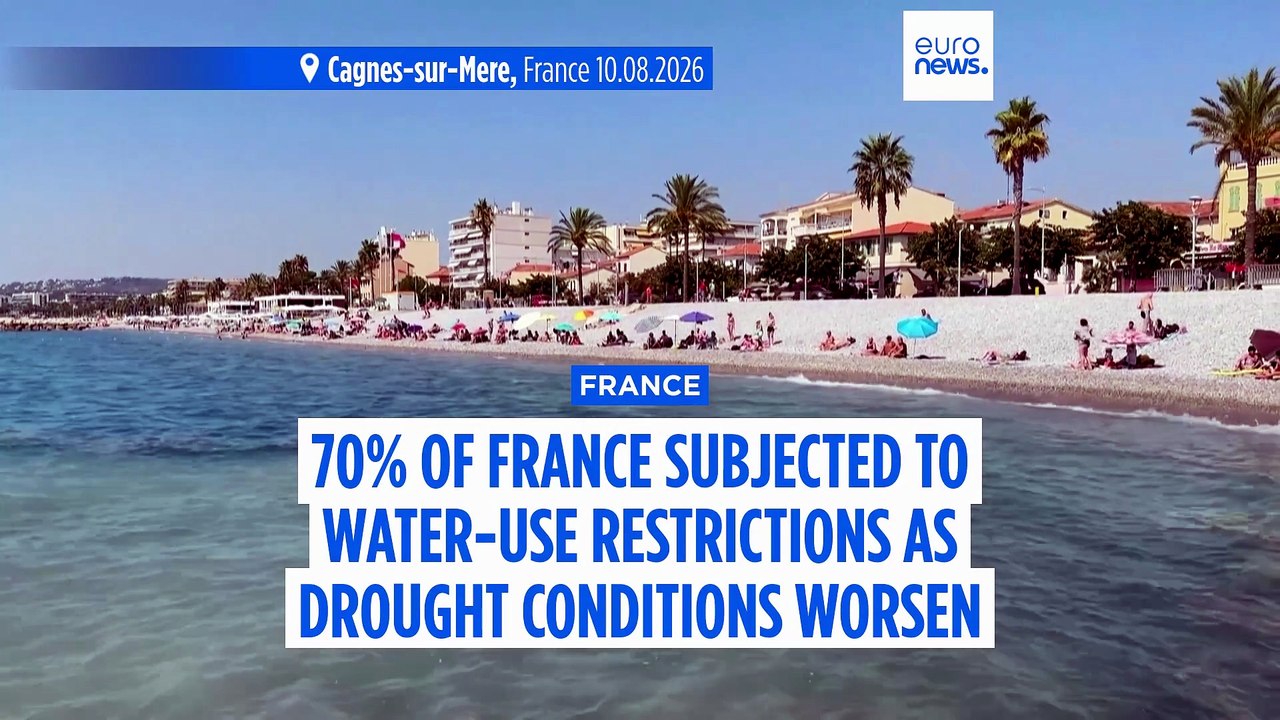 Drought forces water restrictions across nearly 70% of France, government says