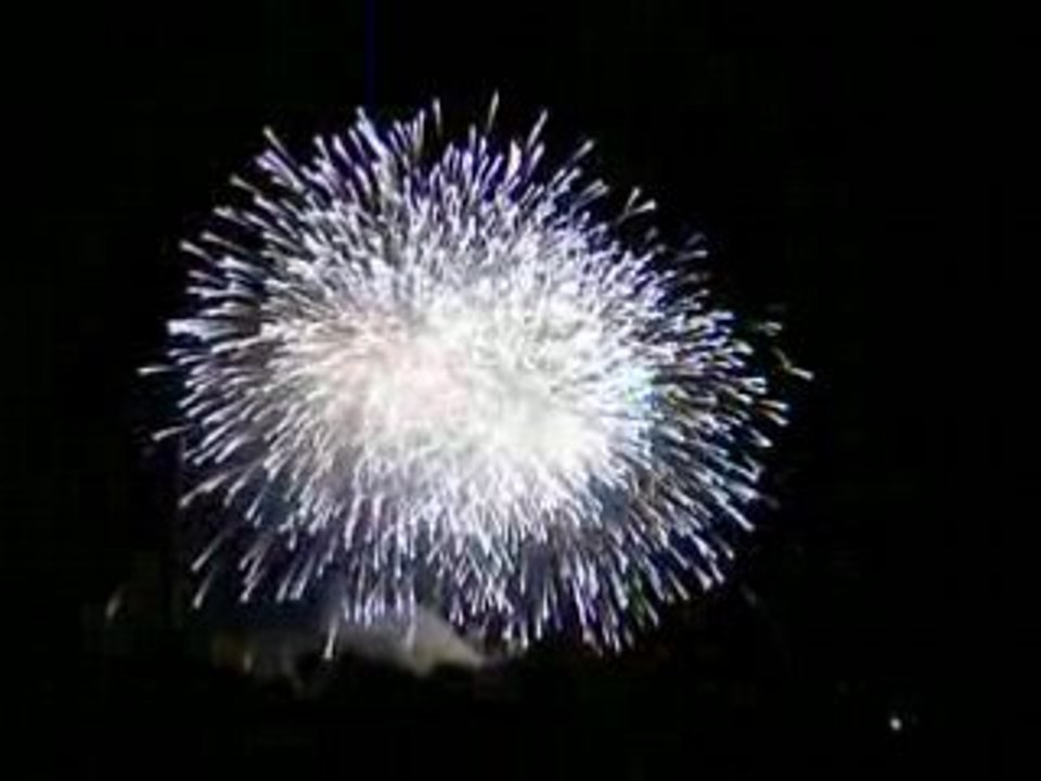Feux d'artifices du 14 Juillet, Lyon, Fourvière