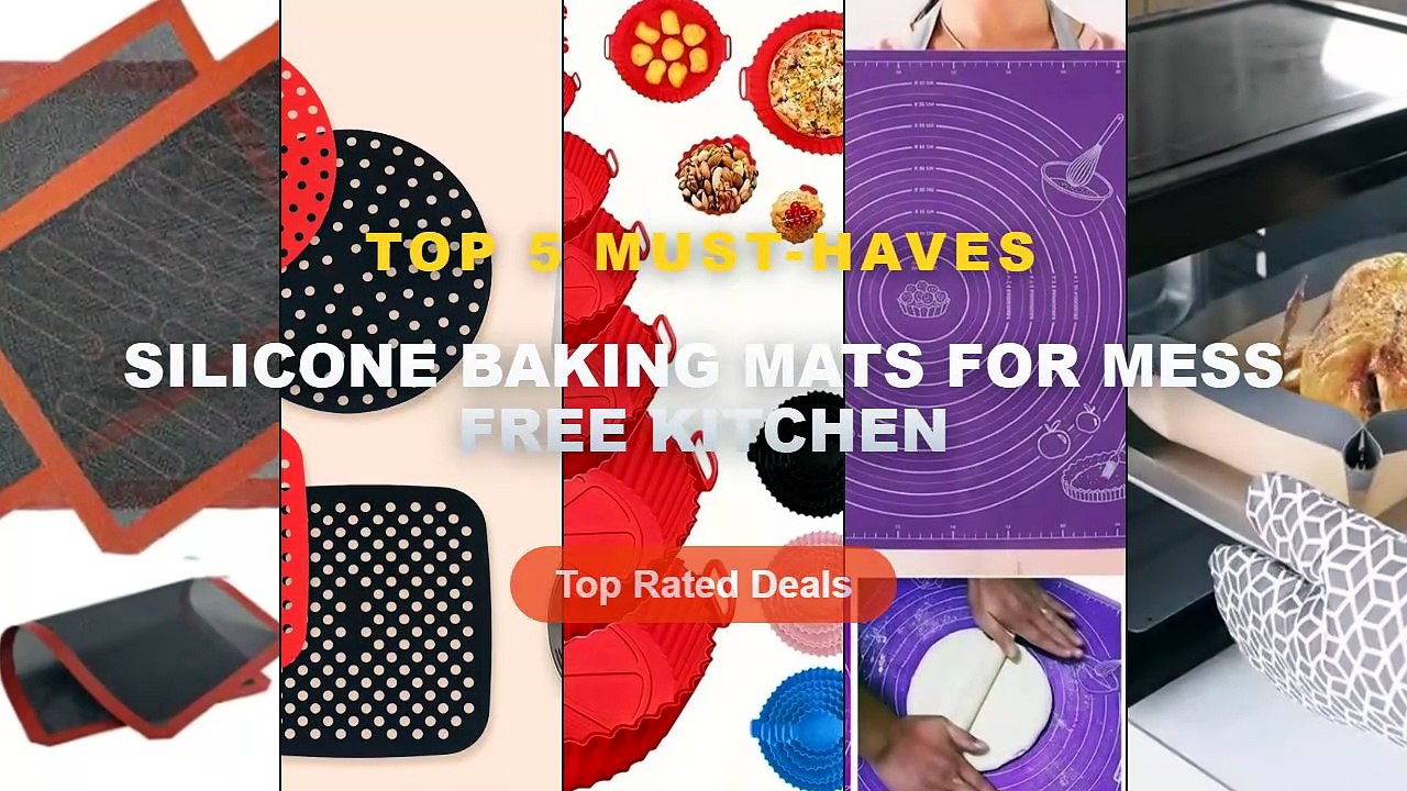 Best Silicone Baking Mats For Mess Free Kitchen on AliExpress | Review