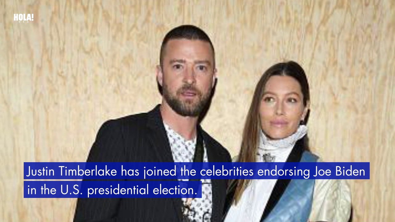 Justin Timberlake encourages his fans to vote