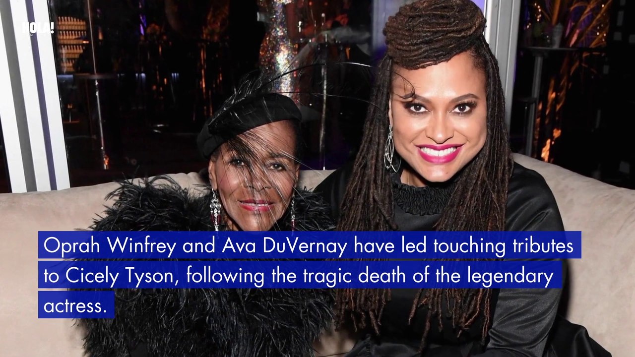 Oprah Winfrey shares emotional tribute