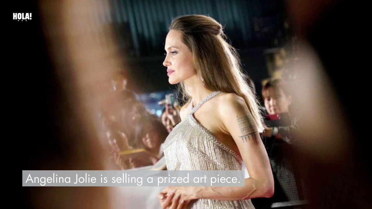 Angelina Jolie sells one of her most prized art...