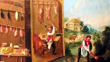 La dura vida de un carnicero medieval...