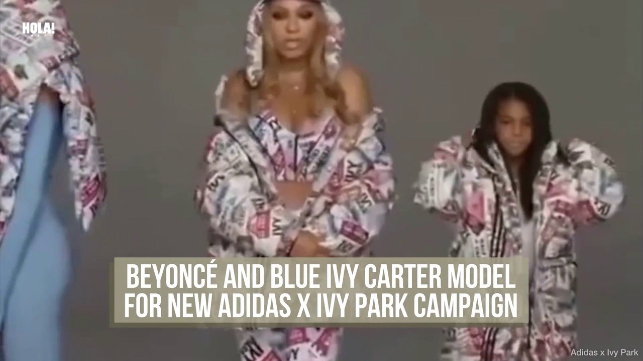 Blue Ivy joins Beyoncé for 'Icy Park' collection