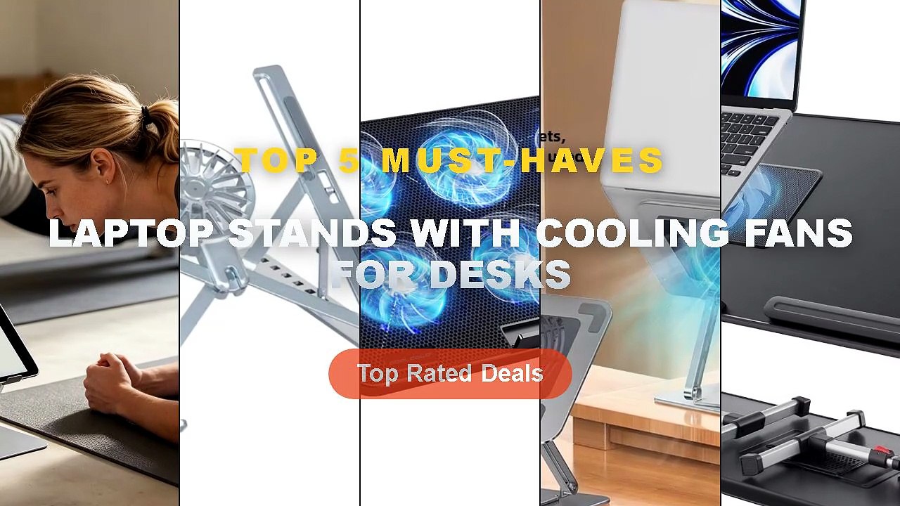 Don't Buy Laptop Stands With Cooling Fans For Desks Before Watching This!