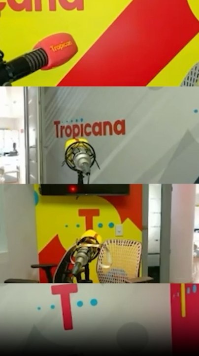 El desalojo durante el terremoto en el estudio de radio Tropicana