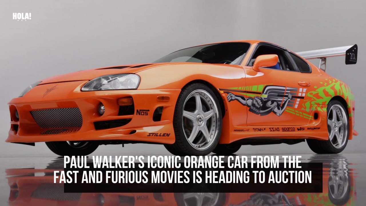 Paul Walker's iconic 1994 Toyota Supra has been sold