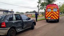 Acidente de trânsito na Olindo Periolo deixa criança ferida