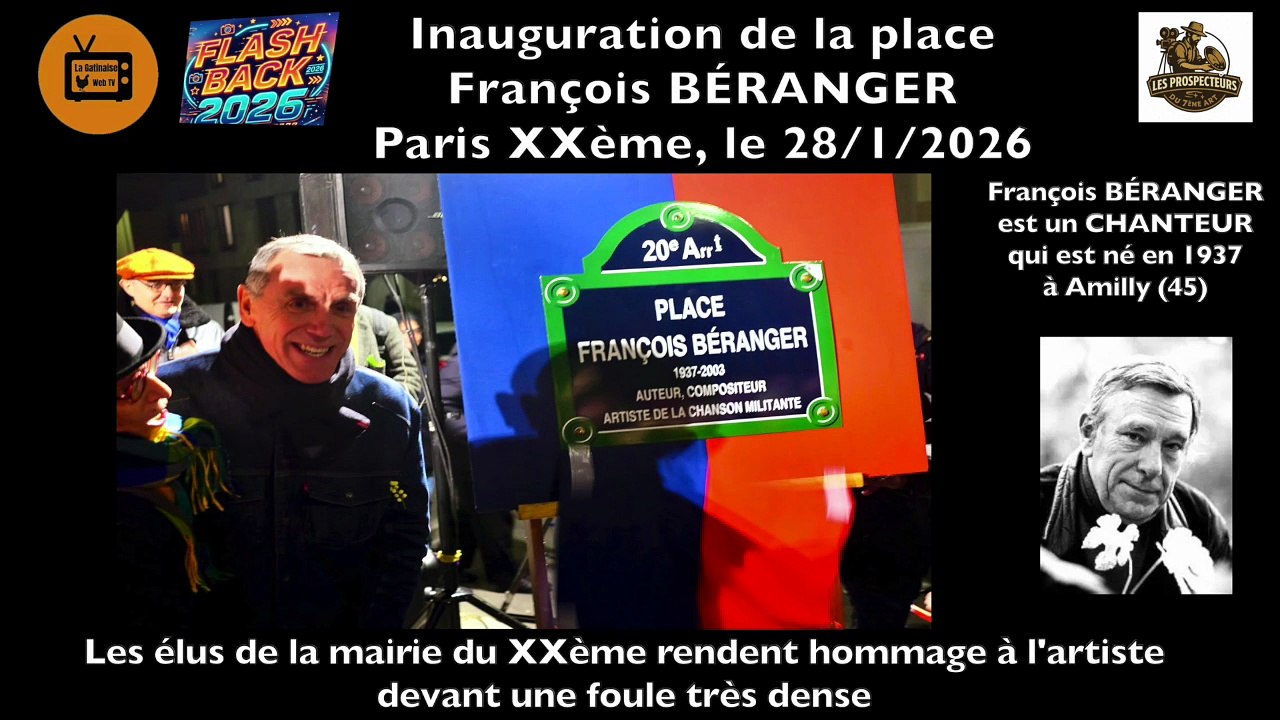 inauguration place françois béranger janvier 2026 discours des élus