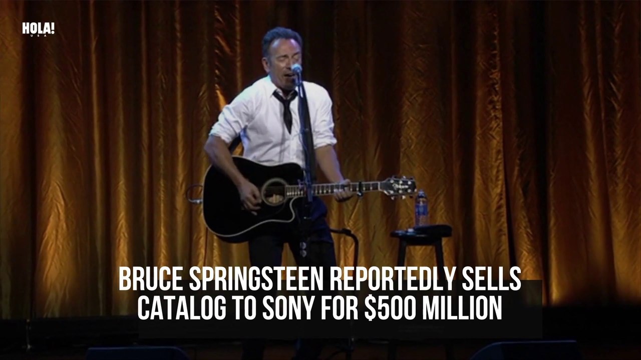 Bruce Springsteen signs $500 million dollar deal