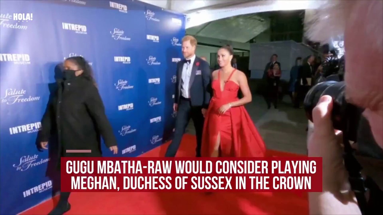 The Crown: Is Gugu Mbatha-Raw playing Meghan Markle?