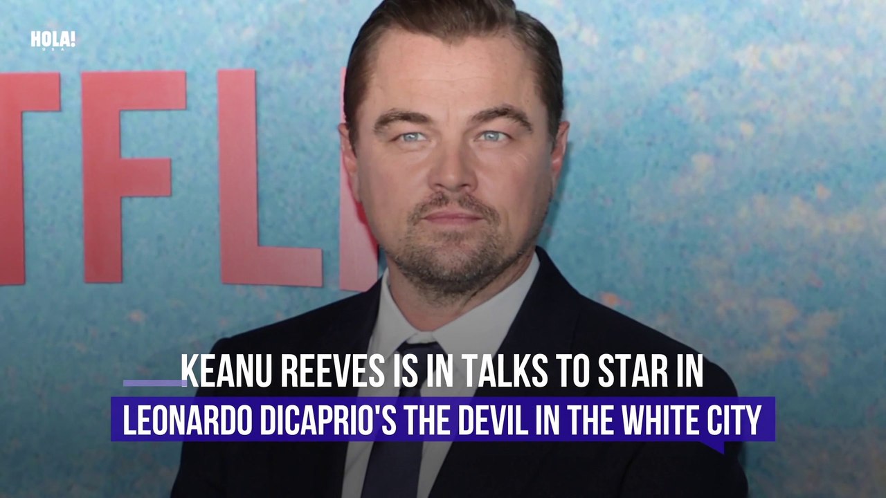 Keanu Reeves will work alongside Leonardo DiCap...