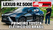Lexus RZ 500e é PRIMEIRO TOYOTA ELÉTRICO no Brasil e custa menos que híbridos