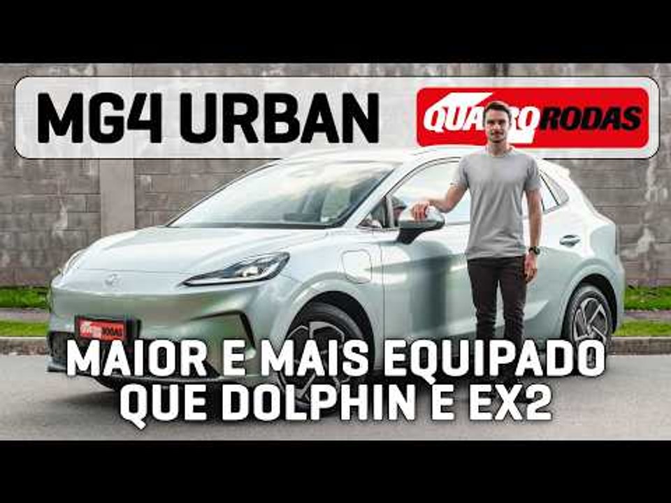 R$ 129.990: MG4 Urban é rival de Dolphin e EX2 com MAIS ESPAÇO e também será 'NACIONAL'