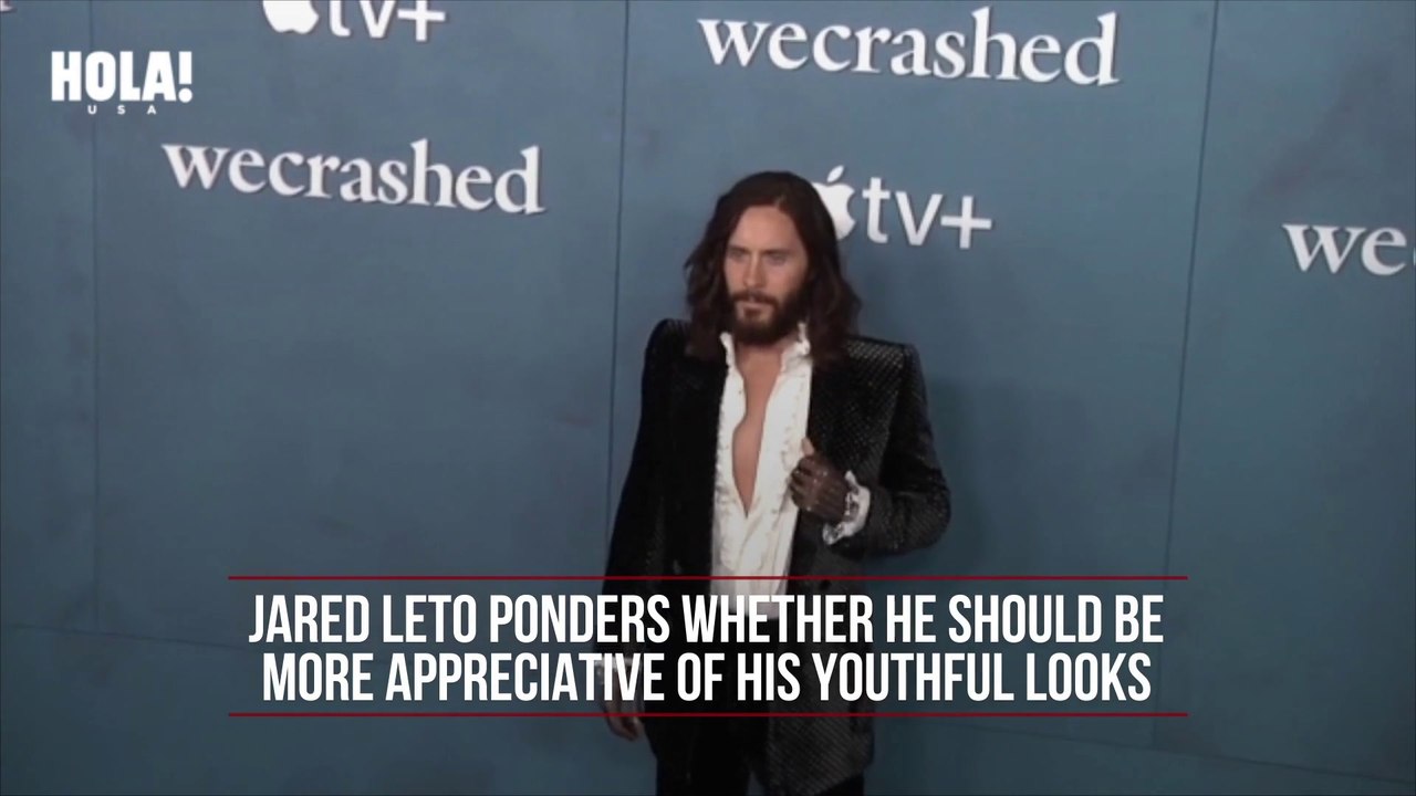 Is Jared Leto finally revealing the secret of his youthful appearance?