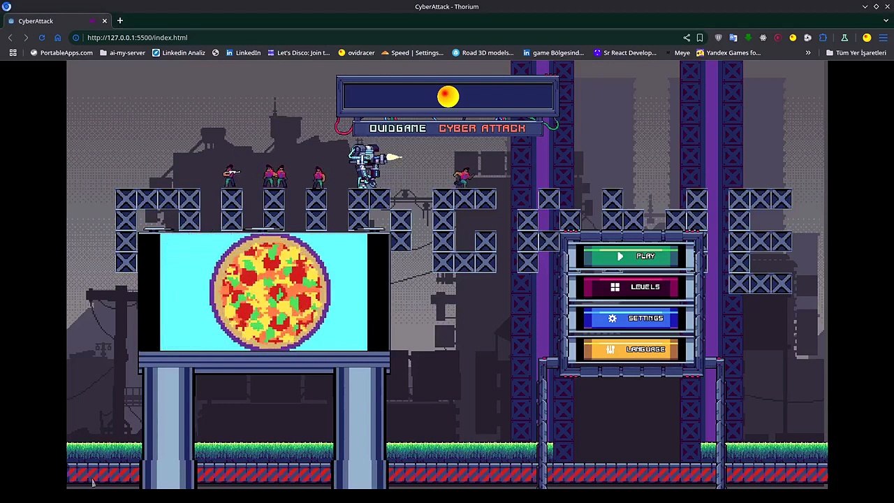 CyberAttack - 2D Pixel Platformer Game Devlog & Gameplay Showcase | Ovid Game