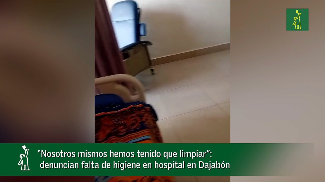 “Nosotros mismos hemos tenido que limpiar”: denuncian falta de higiene en hospital en Dajabón