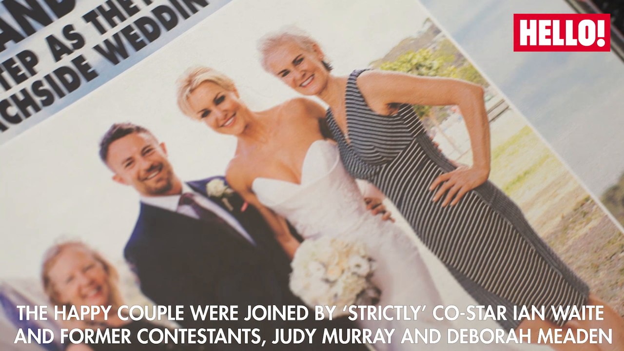 Natalie Lowe's stunning beachside wedding