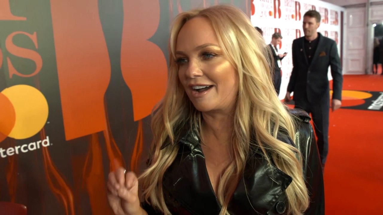 Emma Bunton at the Brits 2018